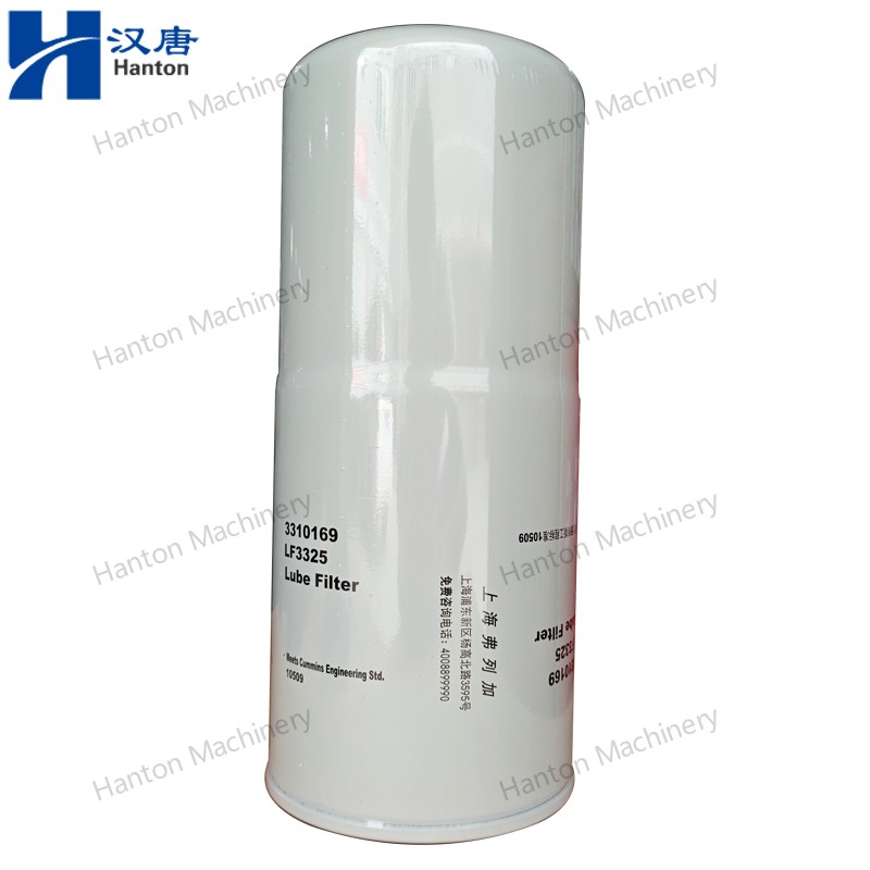 Cummins Fleetguard Lube Oil Filter 3310169 3313282 LF3325 for Engine L10 N14 K38 K50 Series